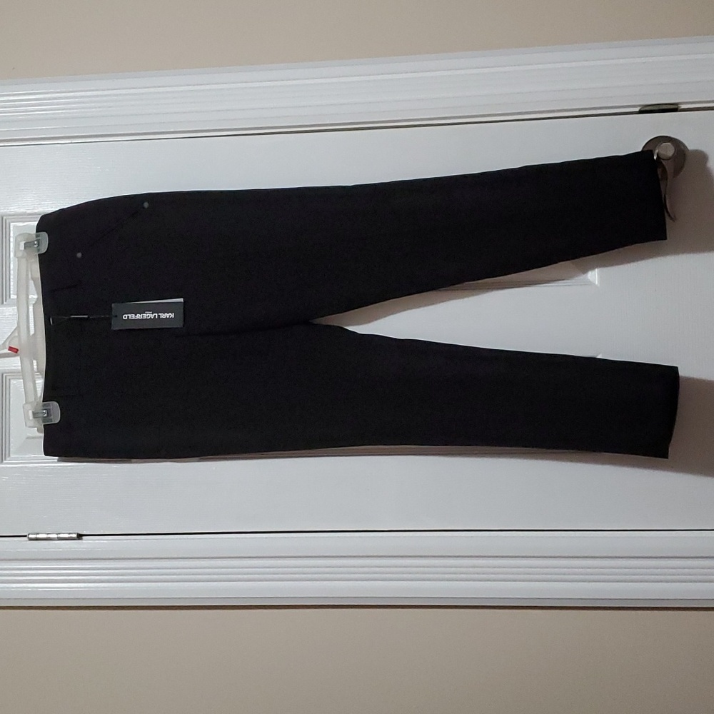NWT Karl Lagerfeld Black Women's Dresd Pants size 4
